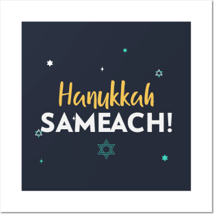 Hanukkah SAMEACH! Posters and Art